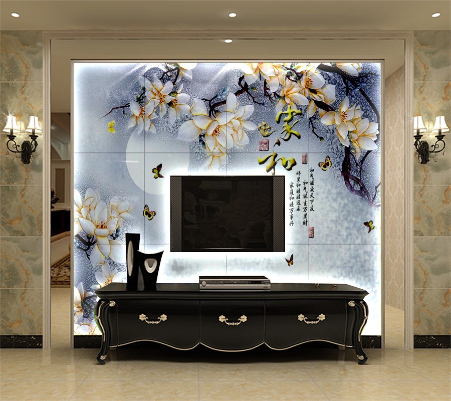 背景墻uv打印機樣品